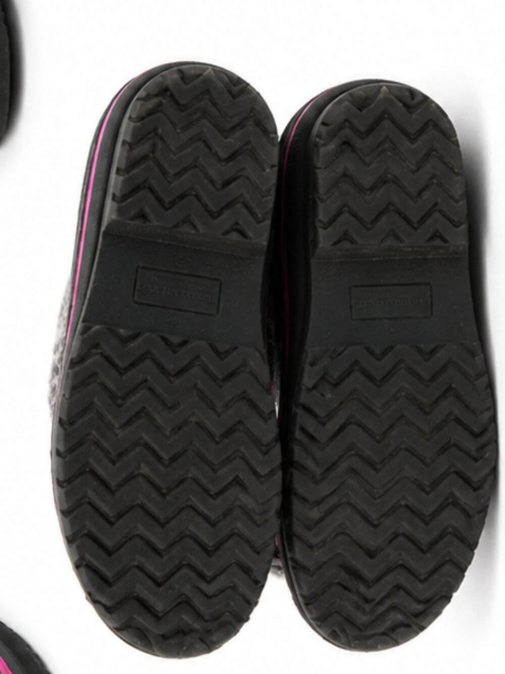 London Fog Girls Winter Snow Boots | Pink & Black | Toddler - Picture 3 of 3
